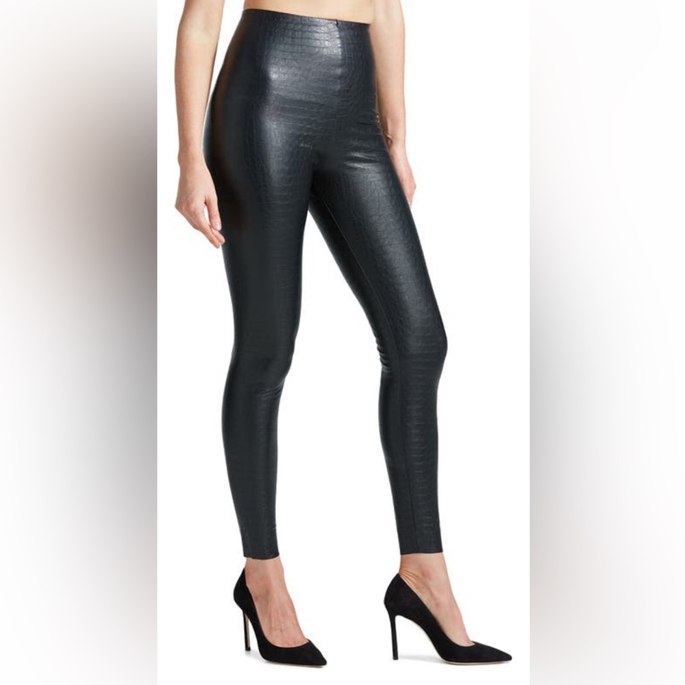 Commando Reptile Embossed Faux Leather Leggings